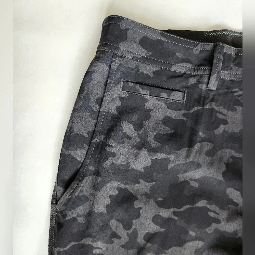 NWT || 7 DIAMONDS || performance shorts Black Camo Athletic Wear